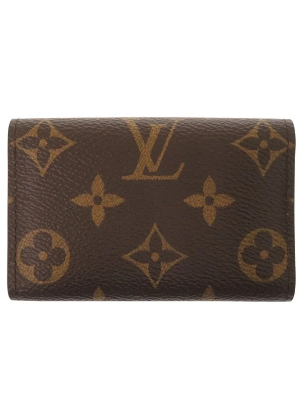 Louis Vuitton Multicles 6 Monogram Key Case Canvas Brown Key Holder